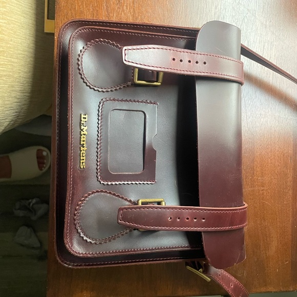Dr. Martens Handbags - Dr. marten 11 inch Brando leather messenger bag